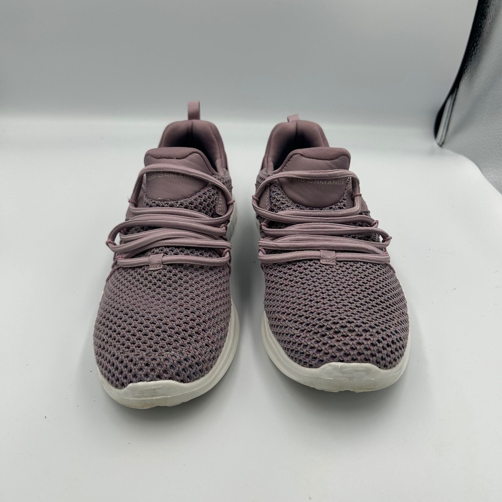 Skechers GoRun Mojo Sneakers Womens 8.5 Mauve Mesh Slip On Running Shoes 15113